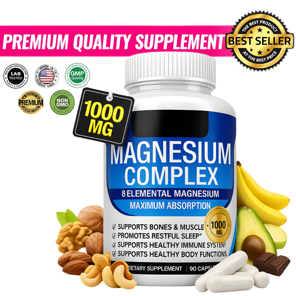Magnesium Complex - 8 Essential Magnesium Supplement